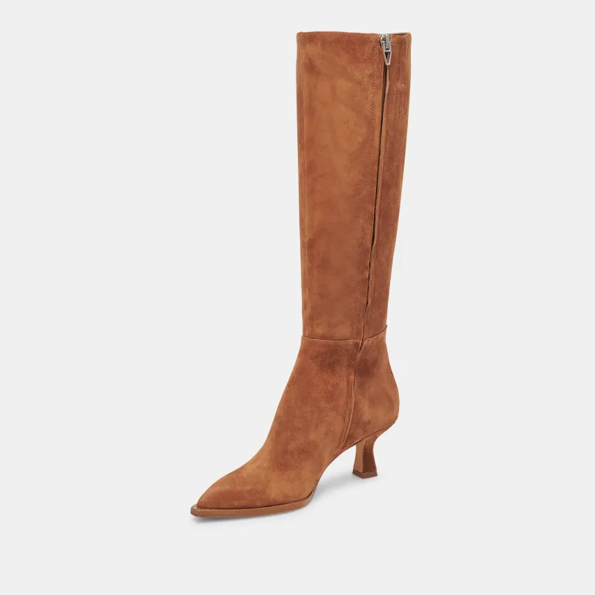 AUGGIE BOOTS BROWN SUEDE^Dolce Vita Outlet
