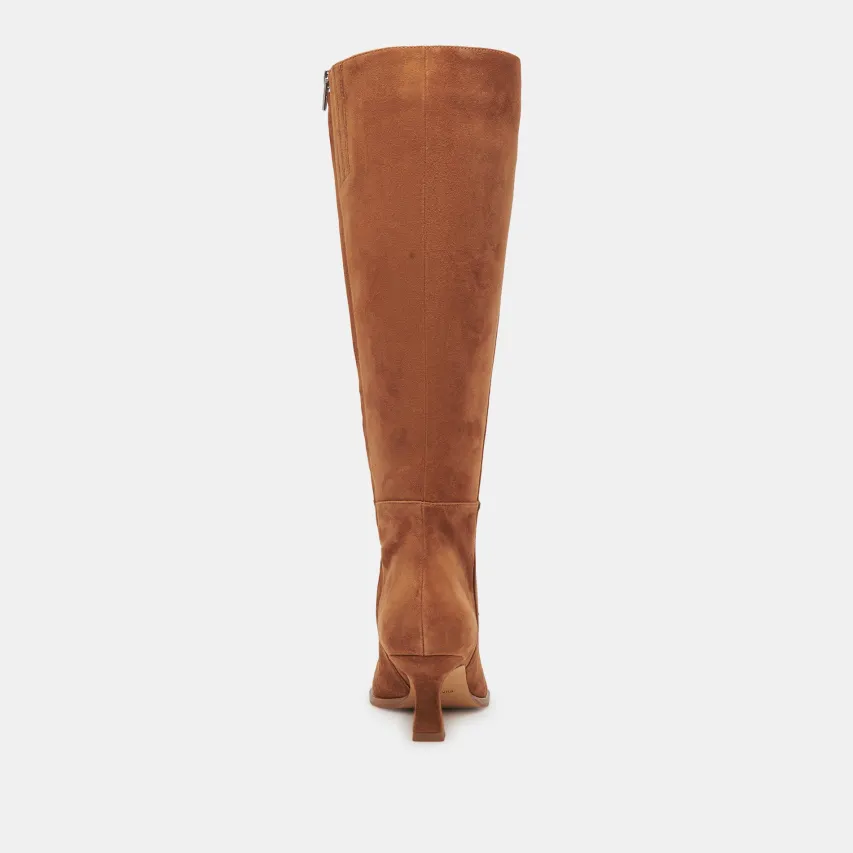 AUGGIE BOOTS BROWN SUEDE^Dolce Vita Outlet