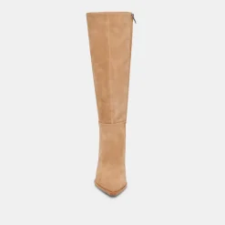 AUGGIE BOOTS CAMEL SUEDE^Dolce Vita New