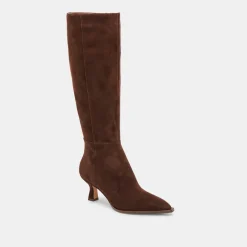 AUGGIE BOOTS DK BROWN SUEDE^Dolce Vita Fashion
