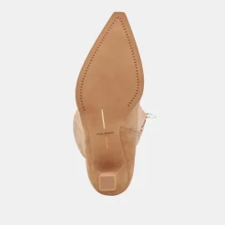 AUGGIE WIDE CALF BOOTS CAMEL SUEDE^Dolce Vita New
