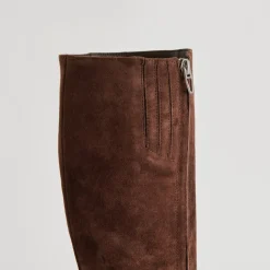 AUGGIE WIDE CALF BOOTS DK BROWN SUEDE^Dolce Vita Sale