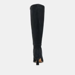 AUGGIE WIDE CALF BOOTS ONYX SUEDE^Dolce Vita Discount