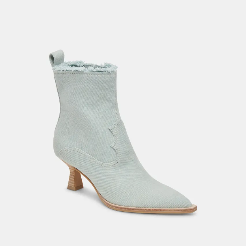 AUSTIN BOOTS LIGHT BLUE DENIM^Dolce Vita Sale