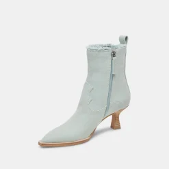 AUSTIN BOOTS LIGHT BLUE DENIM^Dolce Vita Sale