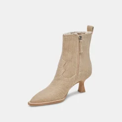 AUSTIN BOOTS SESAME DENIM^Dolce Vita Hot