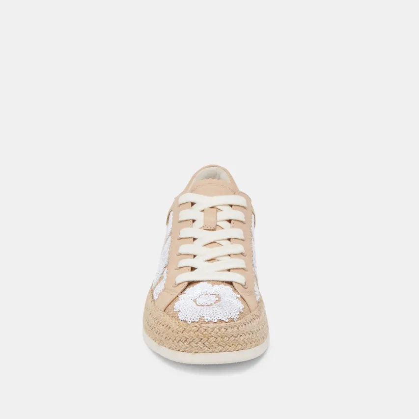 AZALIA SNEAKERS NATURAL MULTI FLORAL SEQUIN^Dolce Vita Best