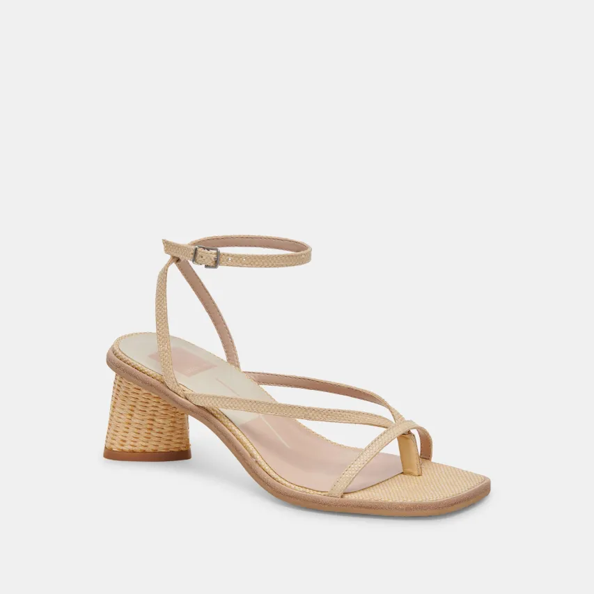BANITA SANDALS LT NATURAL RAFFIA^Dolce Vita Online