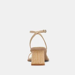 BANITA WIDE SANDALS LT NATURAL RAFFIA^Dolce Vita Clearance