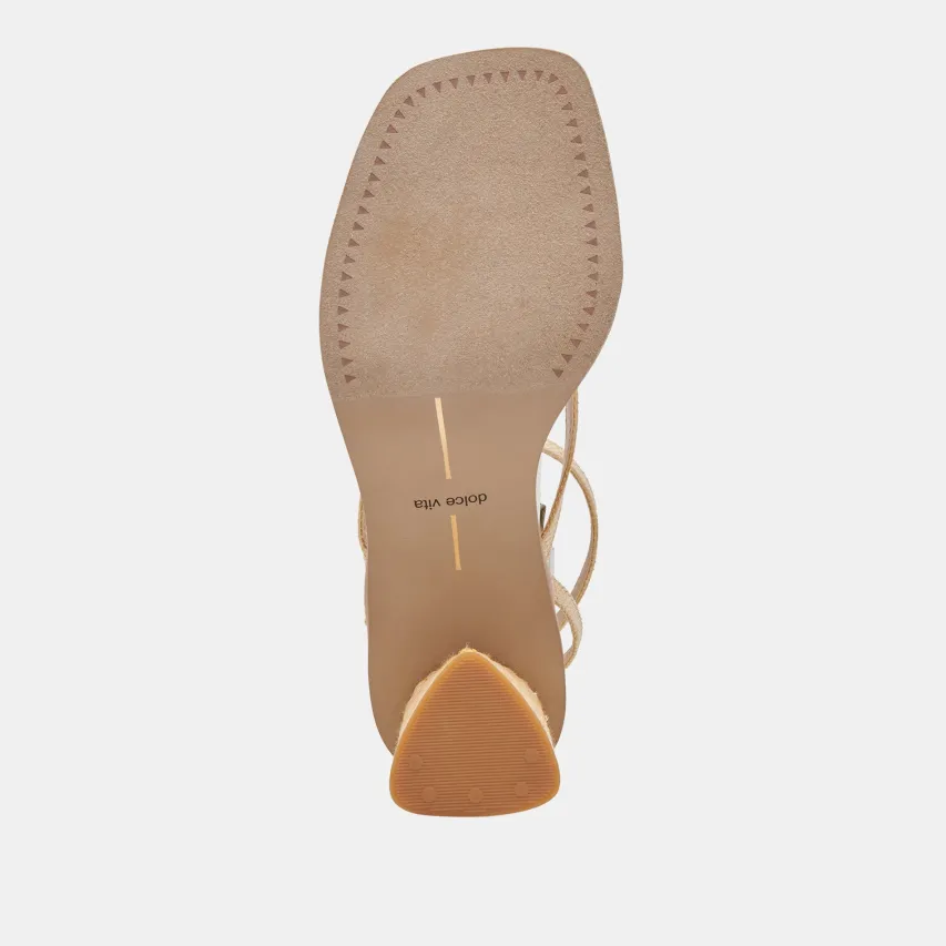 BANITA WIDE SANDALS LT NATURAL RAFFIA^Dolce Vita Clearance