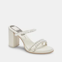 BARRIT PEARL HEELS VANILLA PEARLS^Dolce Vita Outlet