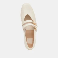 BAYLEE BALLET FLATS IVORY LEATHER^Dolce Vita Outlet
