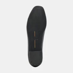 BEATE BALLET FLATS BLACK LEATHER^Dolce Vita Hot