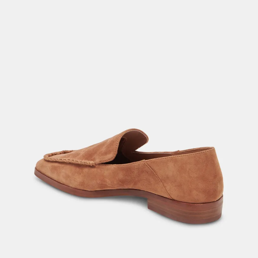 BENY FLATS BROWN SUEDE^Dolce Vita Fashion