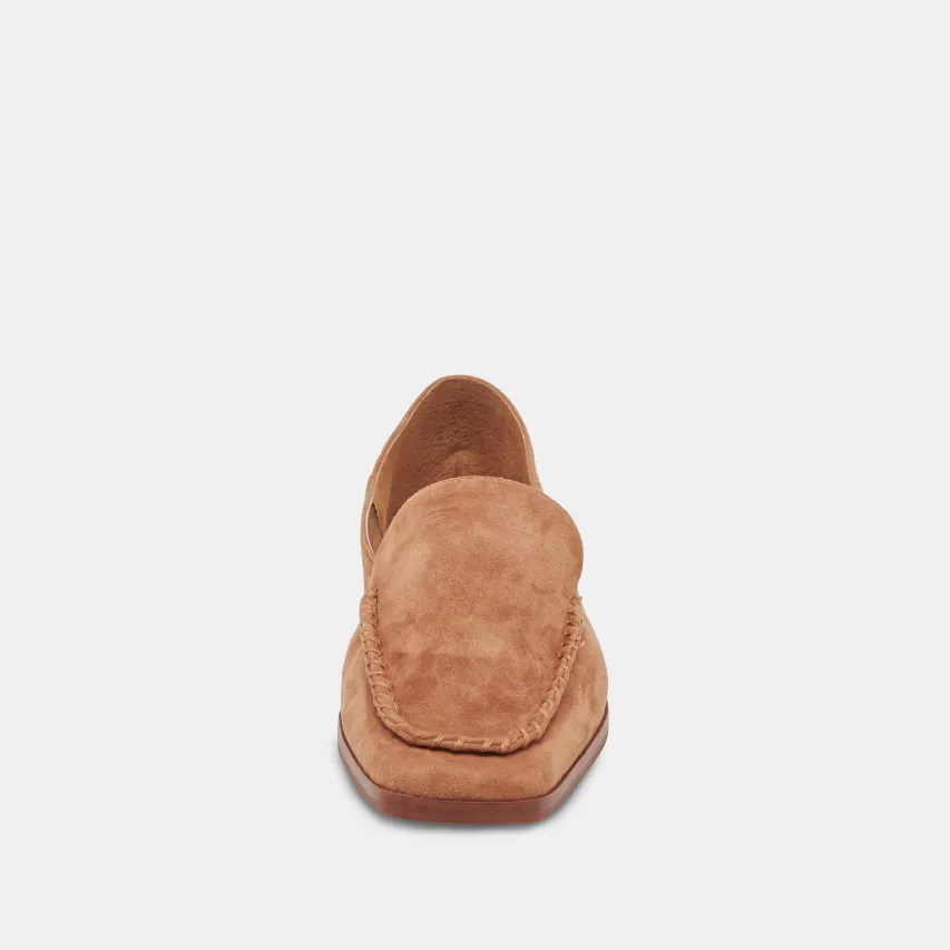 BENY FLATS BROWN SUEDE^Dolce Vita Fashion