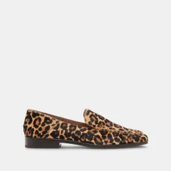 BENY FLATS DK LEOPARD CALF HAIR^Dolce Vita New