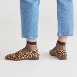 BENY FLATS DK LEOPARD CALF HAIR^Dolce Vita New