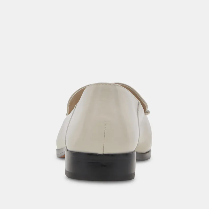 BENY FLATS IVORY CRINKLE PATENT^Dolce Vita Best