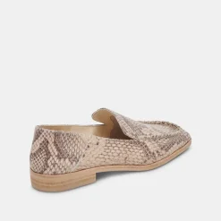 BENY FLATS SAND SNAKE EMBOSSED^Dolce Vita Online