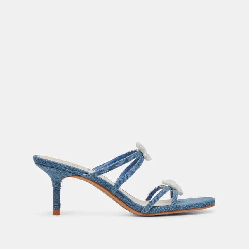 BETE HEELS BLUE DENIM^Dolce Vita Outlet