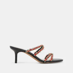 BETTI WIDE HEELS BLACK MULTI STELLA^Dolce Vita Sale