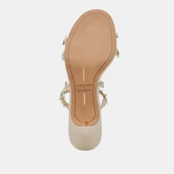BETTI WIDE HEELS IVORY MULTI STELLA^Dolce Vita Discount