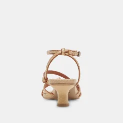 BEV BRAID HEELS BROWN NATURAL JUTE^Dolce Vita Outlet