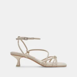 BEV WIDE HEELS IVORY LEATHER^Dolce Vita Discount