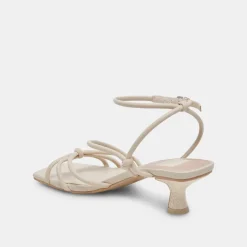 BEV WIDE HEELS IVORY LEATHER^Dolce Vita Discount