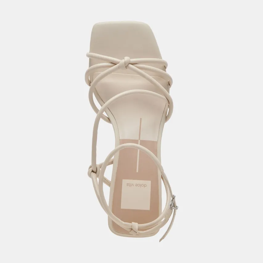 BEV WIDE HEELS IVORY LEATHER^Dolce Vita Discount