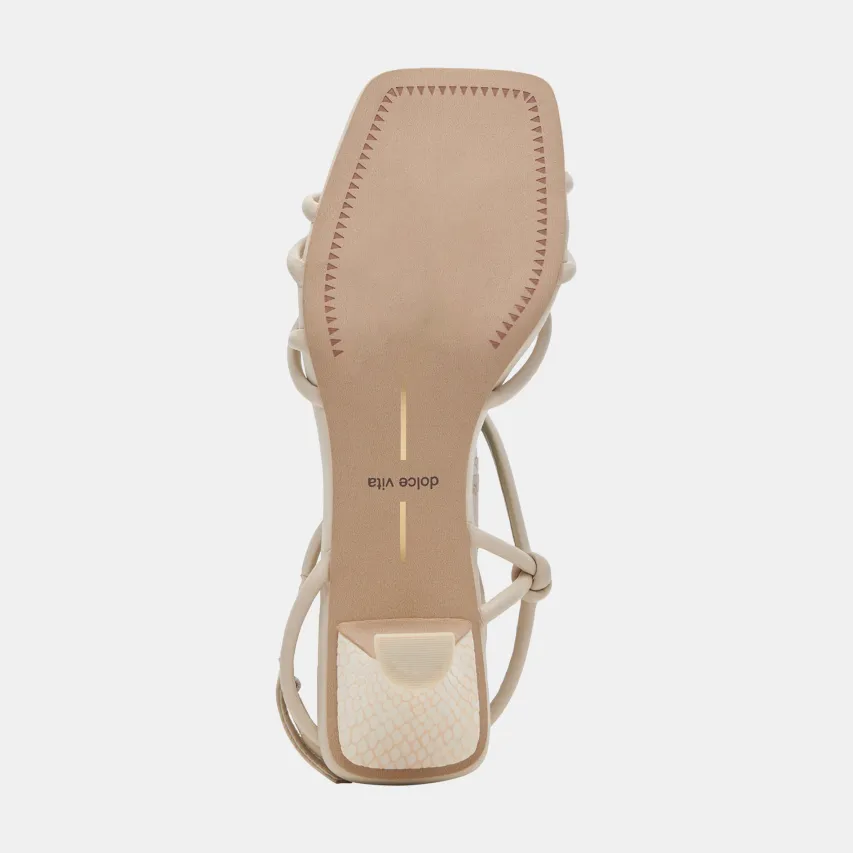 BEV WIDE HEELS IVORY LEATHER^Dolce Vita Discount