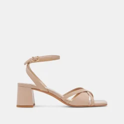 BLAKLY HEELS BEIGE CRINKLE PATENT^Dolce Vita Clearance