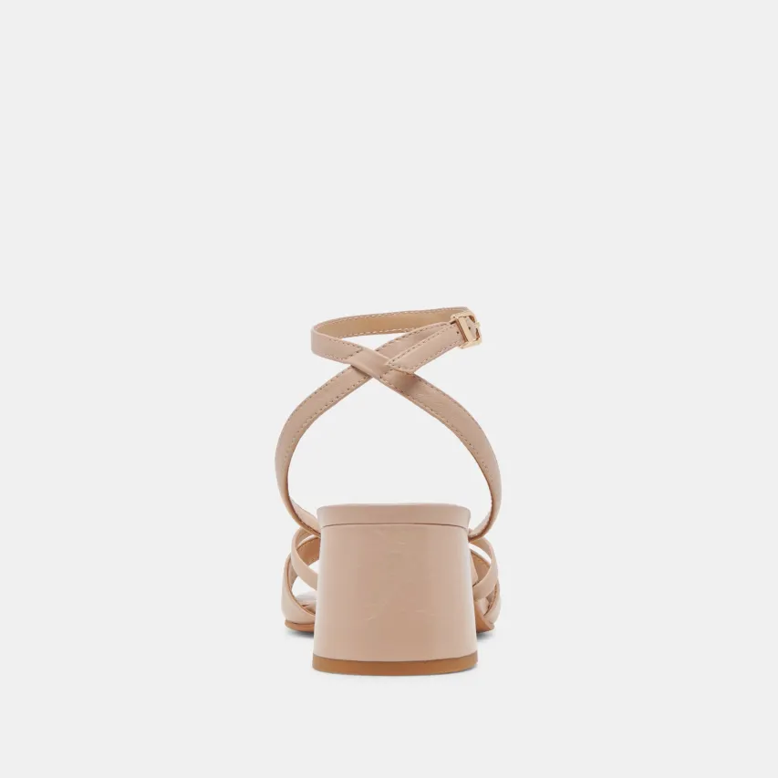 BLAKLY HEELS BEIGE CRINKLE PATENT^Dolce Vita Clearance