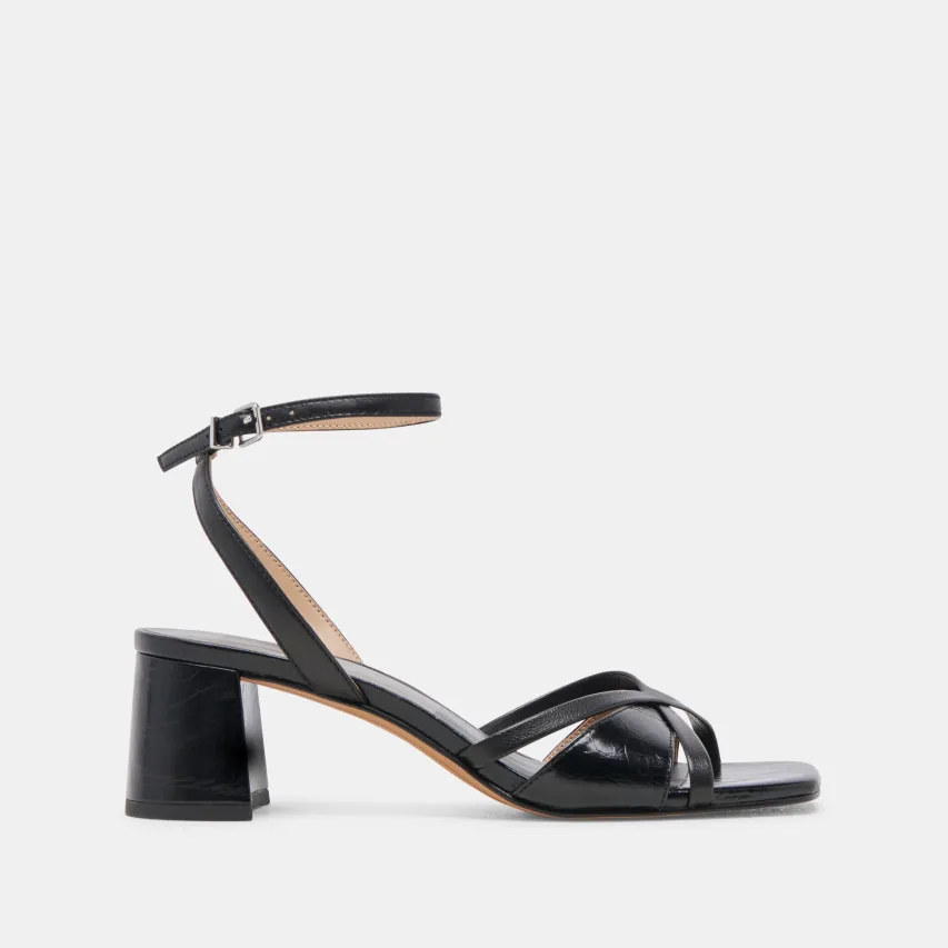 BLAKLY HEELS MIDNIGHT CRINKLE PATENT^Dolce Vita Sale