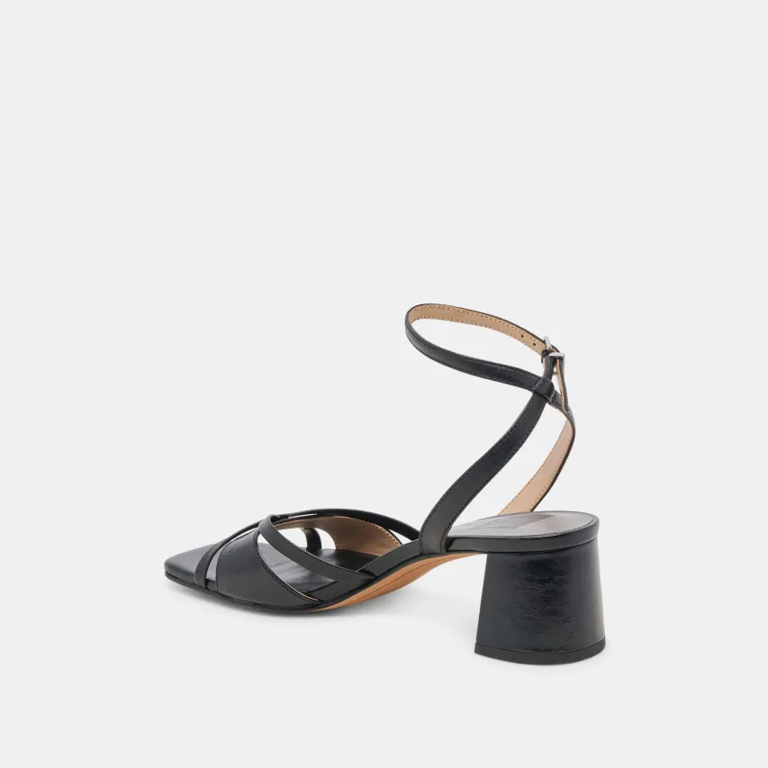 BLAKLY HEELS MIDNIGHT CRINKLE PATENT^Dolce Vita Sale
