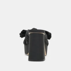 BLARE HEELS ONYX SATIN^Dolce Vita Clearance