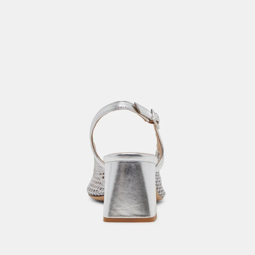 BLONDI HEELS SILVER MESH^Dolce Vita Online