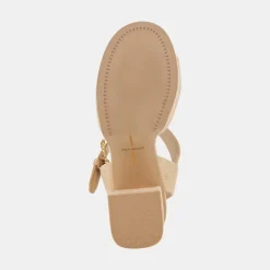 BOBBY HEELS NATURAL RAFFIA^Dolce Vita Discount