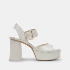 BOBBY PEARL HEELS WHITE PEARLS^Dolce Vita Hot