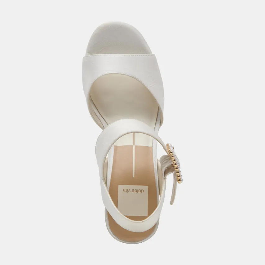 BOBBY PEARL HEELS WHITE PEARLS^Dolce Vita Hot