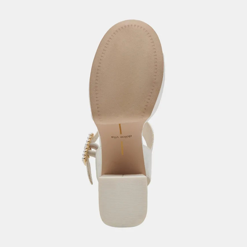 BOBBY PEARL HEELS WHITE PEARLS^Dolce Vita Hot