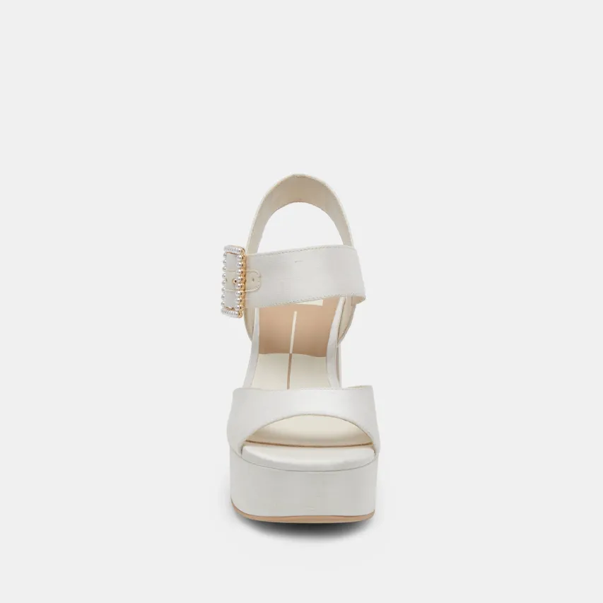 BOBBY PEARL HEELS WHITE PEARLS^Dolce Vita Hot