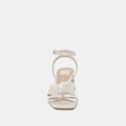 BRENNA HEELS IVORY SATIN^Dolce Vita Online