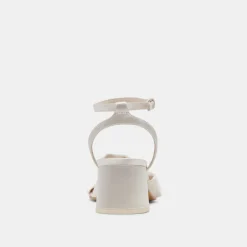 BRENNA HEELS IVORY SATIN^Dolce Vita Online