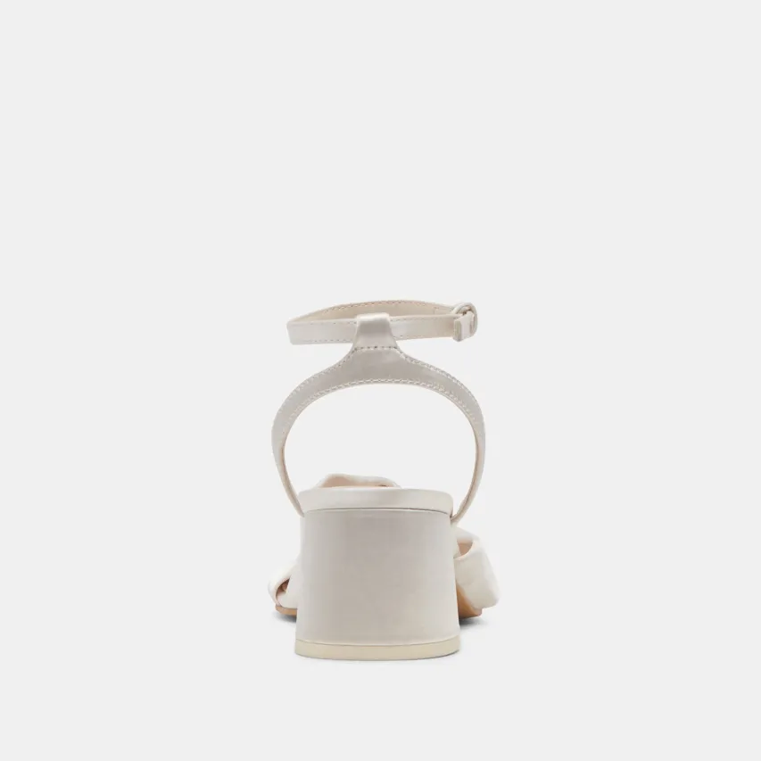 BRENNA HEELS IVORY SATIN^Dolce Vita Online