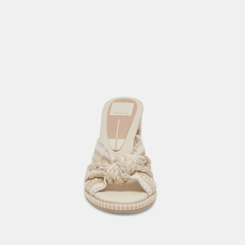 BRILAH HEELS NATURAL MULTI WOVEN^Dolce Vita Outlet