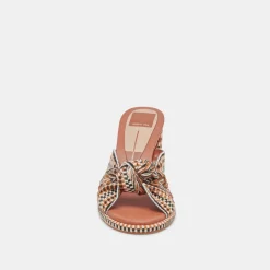 BRILAH HEELS TAN MULTI WOVEN^Dolce Vita Online