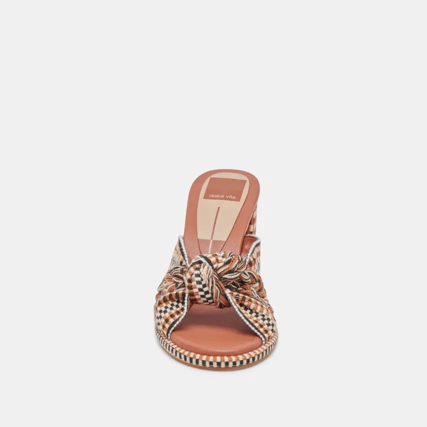 BRILAH HEELS TAN MULTI WOVEN^Dolce Vita Online
