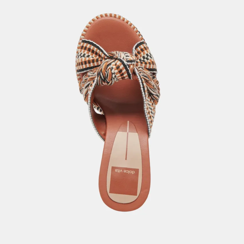 BRILAH HEELS TAN MULTI WOVEN^Dolce Vita Online