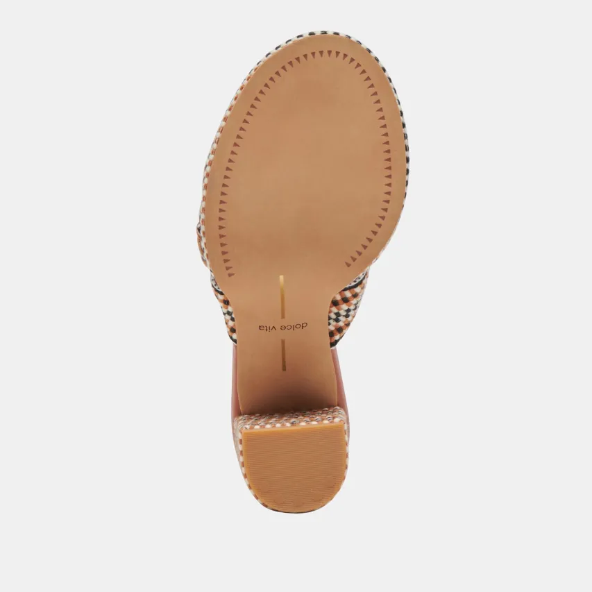 BRILAH HEELS TAN MULTI WOVEN^Dolce Vita Online
